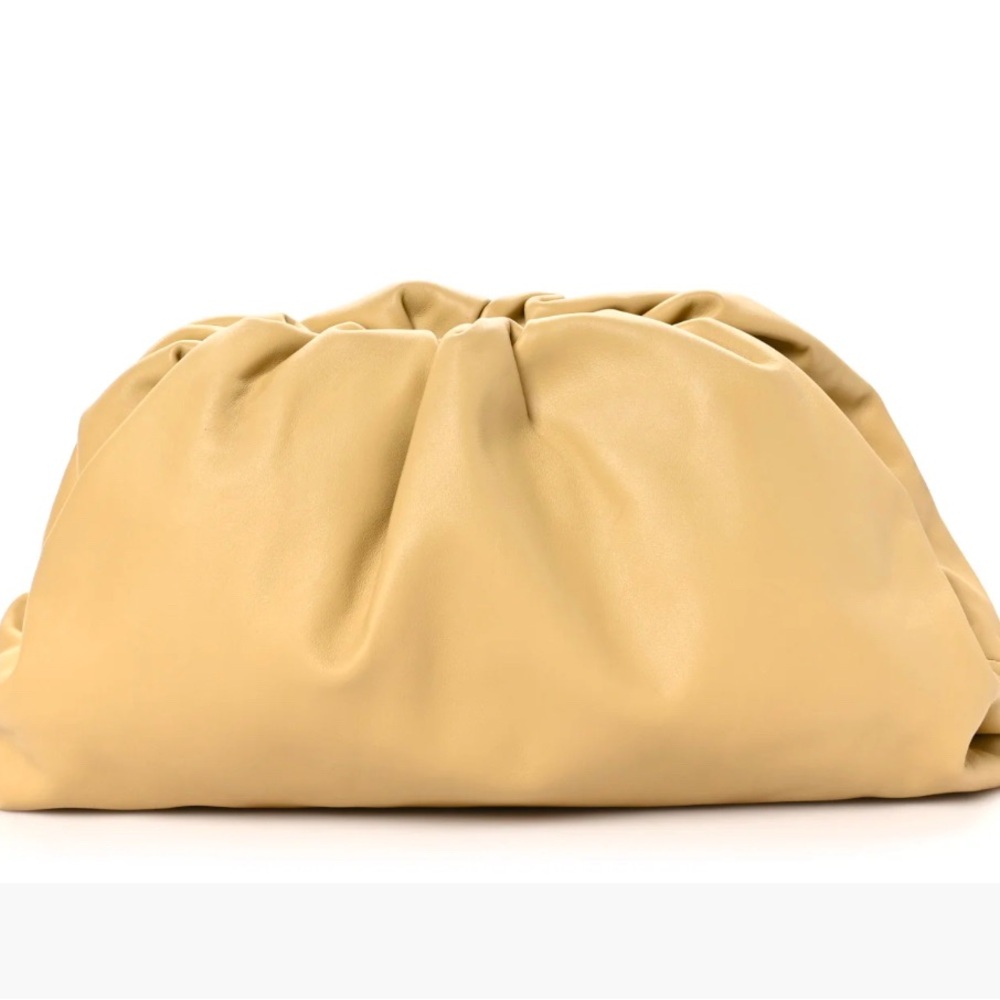 Bottega Veneta Cream Clutch